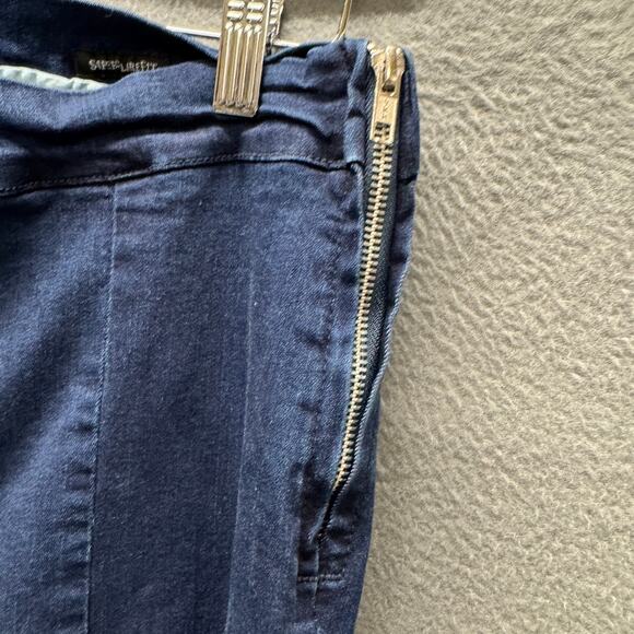 Judy Blue Jeans Womens 14 W Super Flare Fit Blue Denim Stretch 34" Inseam - Picture 7 of 10